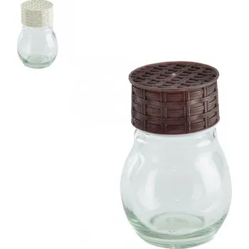 Dóza na potraviny ORION Skleněná kořenka Ratan, průměr 5,5 cm