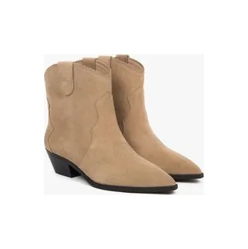 Dámská zimní obuv Estro Kovbojská obuv ER00118782 Béžová 37