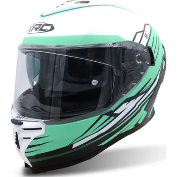 Helma na motorku XRC Loomis blk/trqs/dark green/wht vel. 2XL