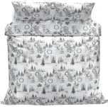 Povlečeme vše Bavlněné povlečení Vánoční noviny 140x200, 70x90 cm