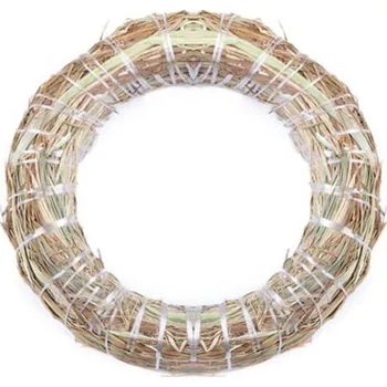 Slaměný věnec Ø20 cm - Ø20 cm přírodní