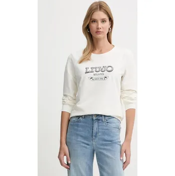 Dámská mikina Mikina Liu Jo TA6073.FS090 béžová 01X, vel. XL