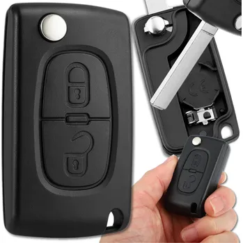 Camerazar Kryt klíče od auta s dálkovým ovládáním CITROEN C3 C4 C5 BERLINGO PEUGEOT PARTNER