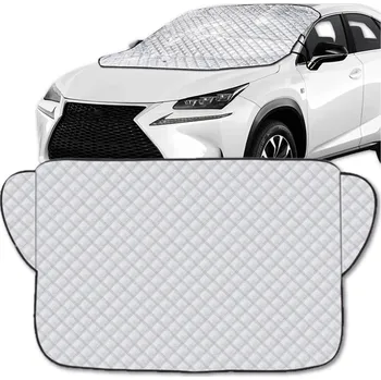 Zimní clona Camerazar Celoroční plachtová rohož na autoskla XXL proti sněhu a slunci