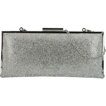 Kabelka Dámské psaníčko stříbrné - Michelle Moon Pelagie stříbrná