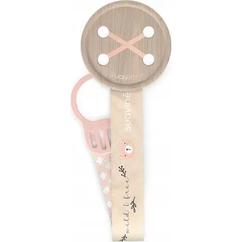 Klip na dudlík Suavinex růžový