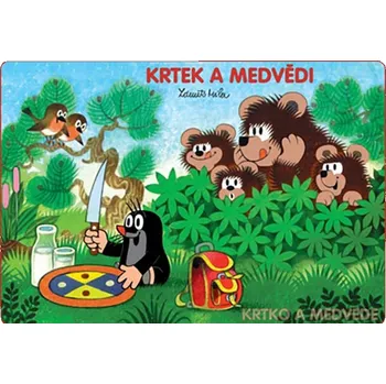 omalovánky AKIM Omalovánka A5 Akim - Krtek a medvědi 578029