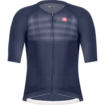 cyklistický dres dres Castelli Aero Race 8S Jersey Belgian Blue 3XL