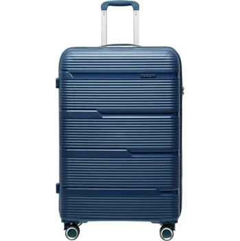 Velký granátový kufr Casablanca