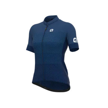 cyklistický dres dámský dres ALÉ SOLID LEVEL LADY Blue XL