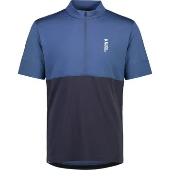 cyklistický dres volný dres MONS ROYALE Cadence Half Zip T dark denim / 9 iron XL