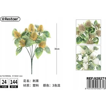 umělá květina Rest.aer - Kytice 7 větví s ovocem 30 CM