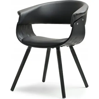 Jídelní židle Židle Mebel-Partner umělá kůže černá 1 ks