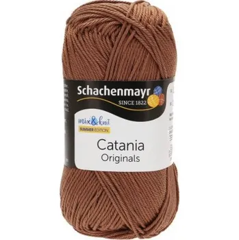 Schachenmayr Příze Catania 438 sametově hnědá