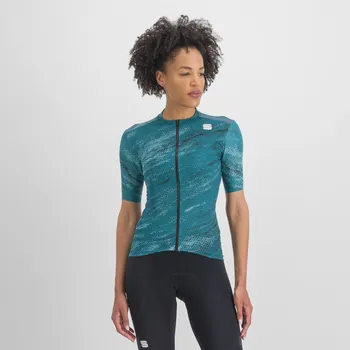 cyklistický dres dámský dres Sportful Cliff Supergiara W Jersey Shade Spruce M