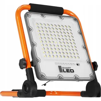 Průmyslové svítidlo LED Nabíjecí reflektor se stojanem LED/50W/3,2V 4500K 10000 mAh IP65 oranžová