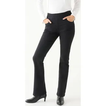 Dámské džíny Bootcut džíny, pro vysokou postavu černá 46