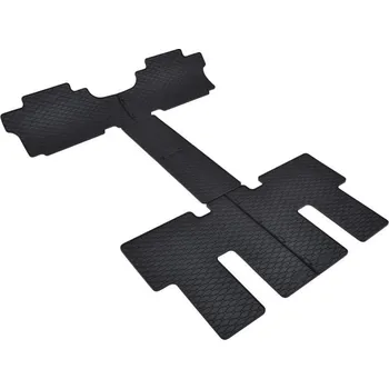 autokoberec Gumové koberce Hyundai Staria, 2022 ->, 2 a 3 řada, 7 míst