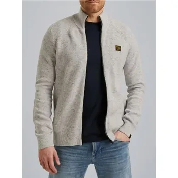 Pánská móda Pánský svetr PME LEGEND PKC2508357 997 Cardigan with zipper closure Velikost: L