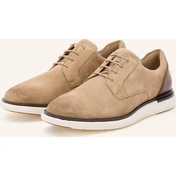 Pánské mokasíny Lloyd Pánské Šněrovací Boty Sable, béžová / tmavě hnědá, 42,5