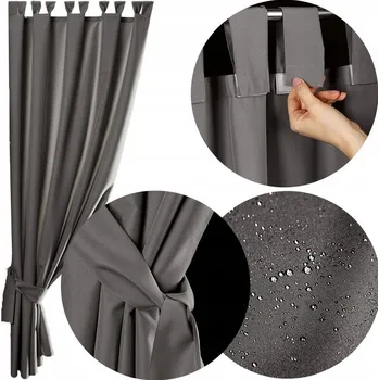 Obraz Zatemňovací závěsy s poutky 155 cm x 260 cm