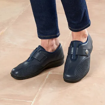 Dámské pantofle Komfortní obuv Paula tmavě modrá 41