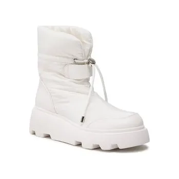 Dámské kozačky Polokozačky DeeZee H2001-01 Bílá 39