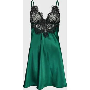 Dámské noční prádlo Erotická saténová noční košilka Ofelia krátká