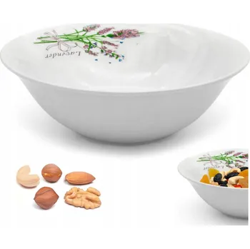 Salátová Mísa Bella Fiore Lavender Ar 2 bílá 18 cm