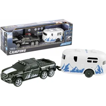 RC model Revell RC mini auto s campingovým přívěsem 23566