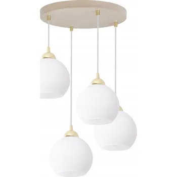 Závěsné svítidlo Light Home ELIZA WHITE 4 - světelný bod E27