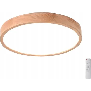 ENERGIA LED KULATÉ STROPNÍ SVÍTIDLO 40CM DŘEVO DUB S DÁLKOVÝM OVLADAČEM