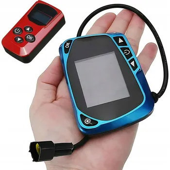 Ventilátor topení a klimatizace STEROWNIK Z PILOTEM PRO PARKOVACÍ OHŘÍVAČ LCD displej 12V 24V