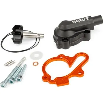 Chlazení pro motocykl Vodní pumpa s vysokým výkonem vč. víka Stage6 R/T oranžová AM6