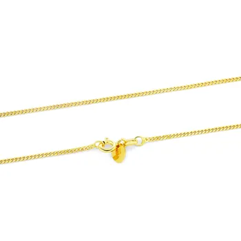 Řetízek Beneto Exclusive Jemný pozlacený řetízek ze stříbra Pancer Gold 45 cm + 2 měsíce na vrácení zboží