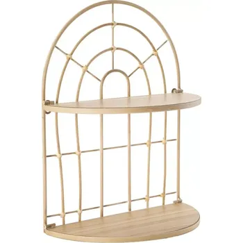 police Nástěnná police Arch 45,5 cm hnědá