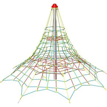 Doplněk pro dětské hřiště Playground System Lanová šplhací věž 4,5 m (výška pádu 1 m)