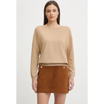 Dámský svetr Svetr Sisley 17Q3M103J hnědá 84X, vel. S