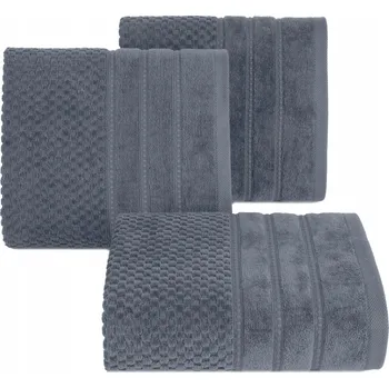 OSUŠKA FROTÉ VELKÁ 1 KS ADORE (07) 70x140 CM OCELOVÁ