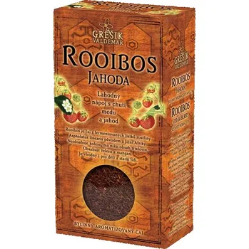 *Čaj Rooibos Jahoda 70g, Grešík (MDT 15.1.2026)