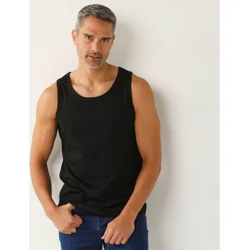 Pánské tílko Sada 3 sportovních tílek černá 127/136