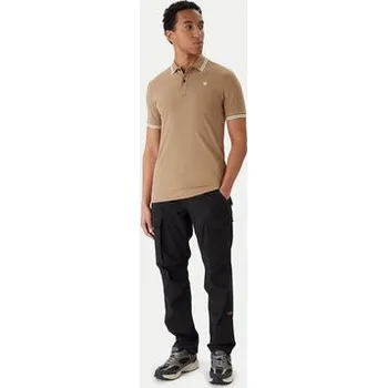 Pánská košile G-Star Raw Polokošile Dunda D17127-5864 Hnědá Slim Fit M