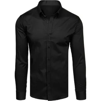 Pánská móda Pánská elegantní košile černá