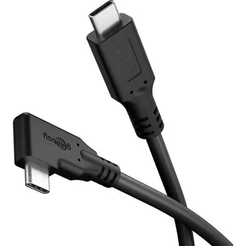 Počítačové příslušenství Kabel GOOBAY 79431 USB-C/USB-C 2m Black