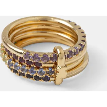 Prsten Pozlacený prsten Tous 1004566112 zlatá GLD, vel. 12