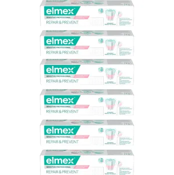 zubní pasta Elmex Sensitive professional Repair&Prevent zubní pasta 6x75 ml