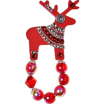 Brož Deers Malý červený jelínek Filibaldi + 2 měsíce na vrácení zboží