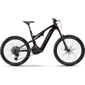 Sport Haibike ALLMTN CF 9 - black/platinum - glossy velikost rámu L