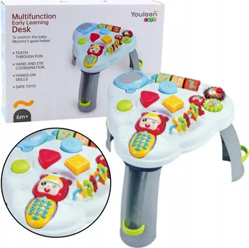 Hračka pro nejmenší Interaktivní vzdělávací stolek pro děti – multifunkční zábava a učení