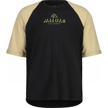 cyklistický dres volný dres Maloja AnderterM. deep black multi XL